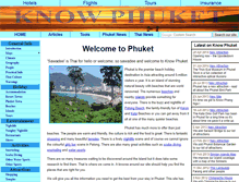 Tablet Screenshot of knowphuket.com